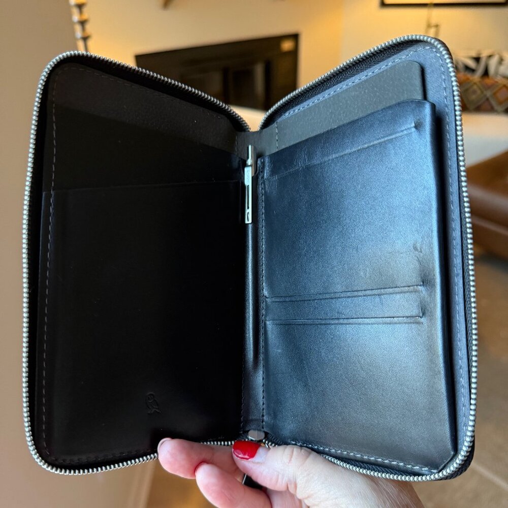 Bellroy Leather Travel Folio/Wallet: RFID Protected